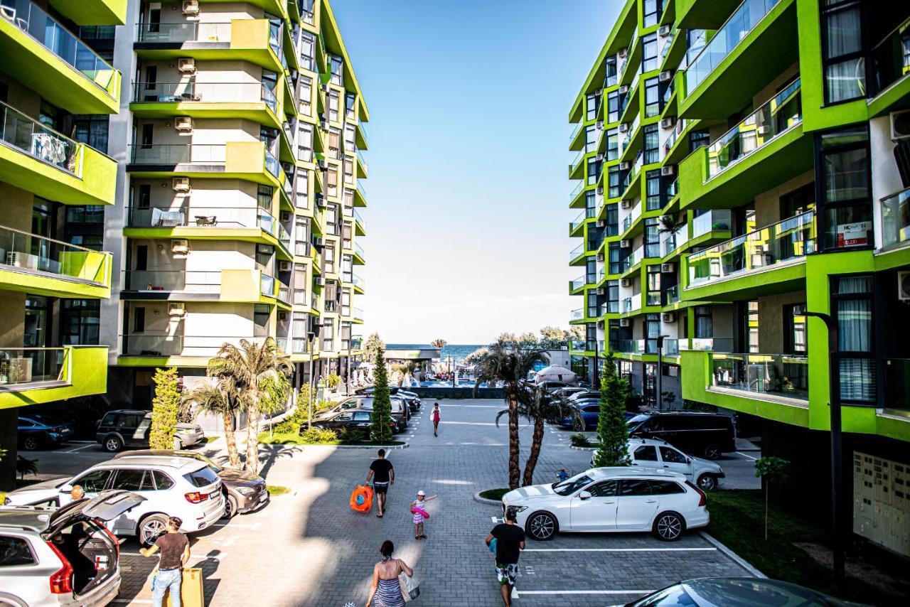 Apartment Katrina - Alezzi Beach - Sea View นาโวดาริ ภายนอก รูปภาพ